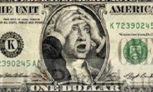 Ринковий курс долара впав до тримісячного мінімуму