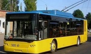 В Черкасах водії близько сотні тролейбусів не вийшли на лінію