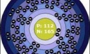 У таблиці Менделєєва з’явився 112-й елемент