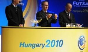 Відбулося жеребкування чемпіонату Європи-2010 з футзалу