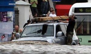 Мінськ затопило в результаті дводенних злив