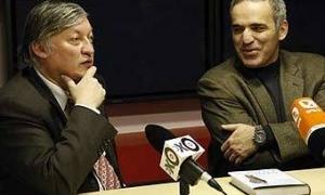 Гаррі Каспаров обіграв Анатолія Карпова у ювілейній зустрічі