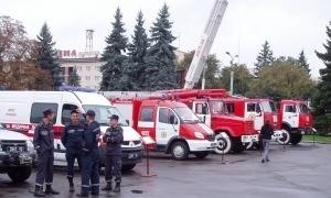 У центрі Луцька відбулася виставка пожежної техніки