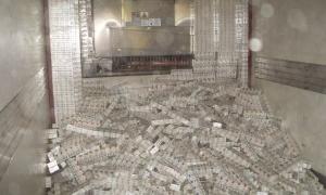 Вантажний рефрижератор обладнали під схованку для сигарет