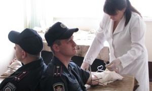 Військовослужбовці Волині здали 7 літрів крові для онкохворих дітей