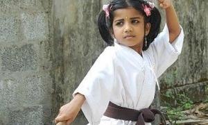 5-річна дівчинка отримала чорний пояс із карате