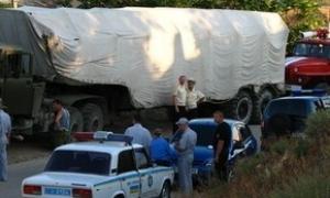 У Севастополі працівники ДАІ знову затримали бронетехніку ЧФ Росії