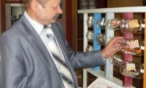 Виставку міні-вітрильників у пляшках презентували у Луцьку