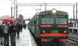 У Київській області згорів вагон приміської електрички