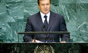 Віктор Янукович закликав країни ООН до ядерного роззброєння