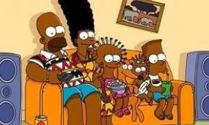 У Анголі показуватимуть темношкірих Сімпсонів