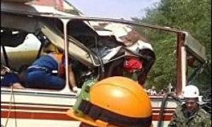 У Росії бензовоз в'їхав у автобус - 21 загиблий