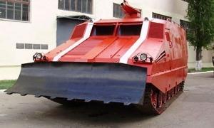У Харкові розробили пожежний танк