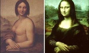 В Італії виставили оголену Мону Лізу
