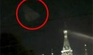 Над Кремлем помітили НЛО