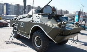 Беркут провів для дітей гру із бронетехнікою
