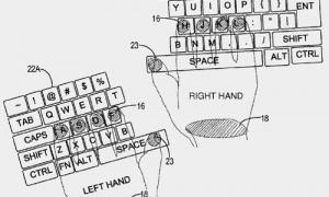 Microsoft запатентувала сенсорну клавіатуру майбутнього