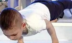 П'ятирічний румун побив світовий рекорд із віджимання