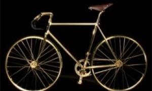 У Лондоні купили перший найдорожчий велосипед з золота