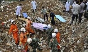 У Китаї 70 чоловік постраждало через зсув грунту