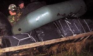 Волинські прикордонники затримали чергову контрабанду сигарет
