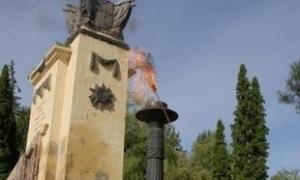 Комуністи заявили про акт вандалізму на Пагорбі Слави у Львові