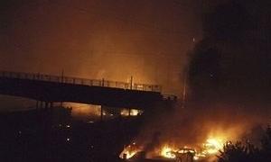 У Грузії підірвали потяг