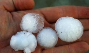 У виснаженій спекою індійській столиці випав град