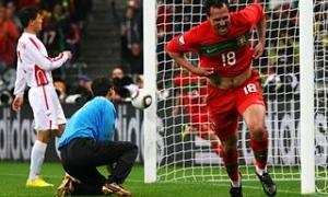 Португалія повністю розгромила КНДР з рахунком 7:0