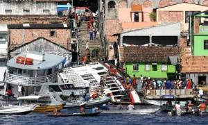 На Амазонці перекинулося судно зі 185 пасажирами