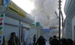 У Миколаєві горів центральний ринок