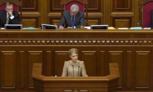У Раді зареєстровано виправлений проект про відставку Тимошенко