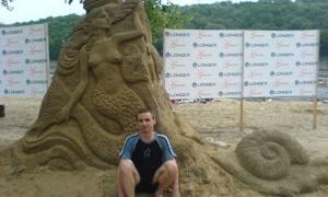 У Києві пройшла виставка пісочних скульптур