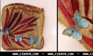 Картини на скибочках хліба — несмачно, але гарно