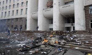 Під час безладів у Кишиневі згоріла Декларація про незалежність Молдови