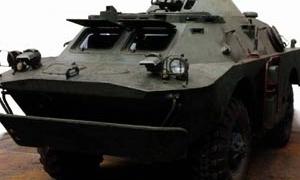 Біля кордону з Росією затримали броньовану машину