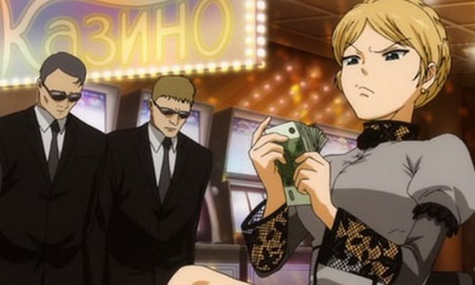 В японському аніме Тимошенко грає в казино