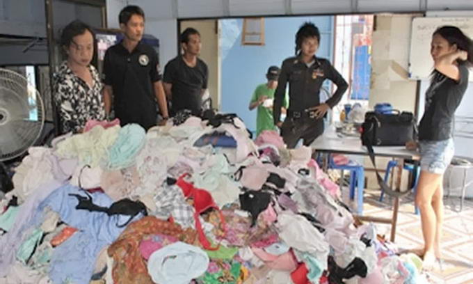 Таїландець вкрав 10 тисяч пар спідньої білизни