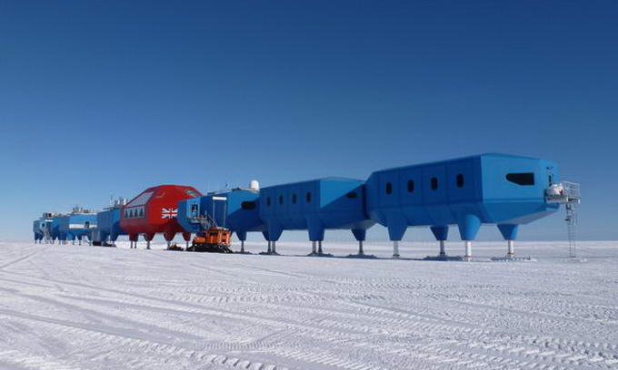 В Антарктиді створили пересувну науково-дослідницьку станцію