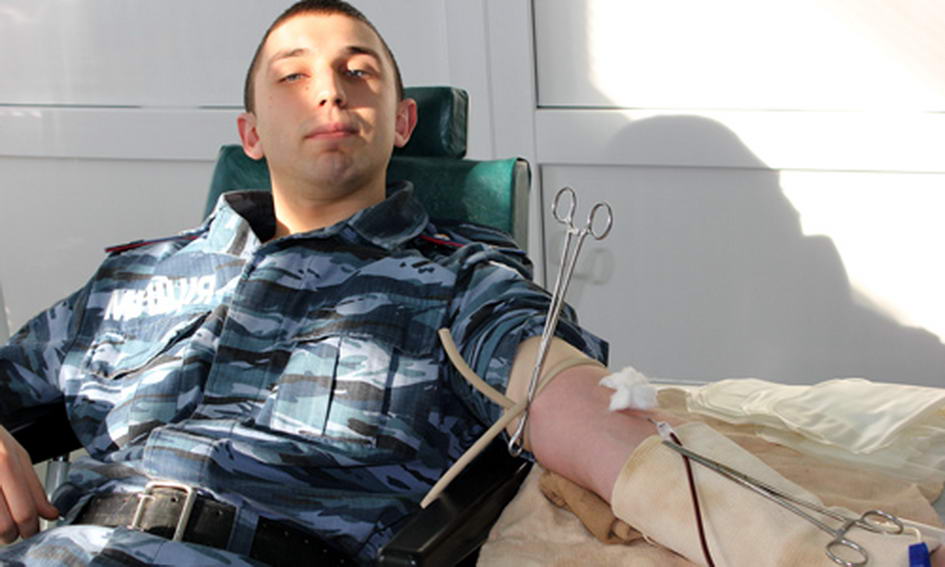 Працівники волинської міліції здали більше сорока літрів донорської крові