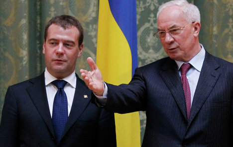 Азаров обговорить з Медведєвим відновлення товарообігу між Україною та Росією
