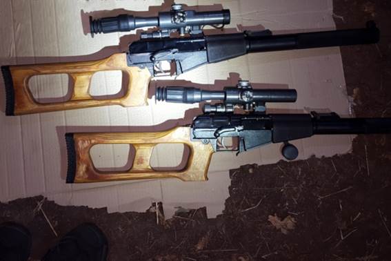 На Харківщині зупинено контрабанду вогнепальної зброї