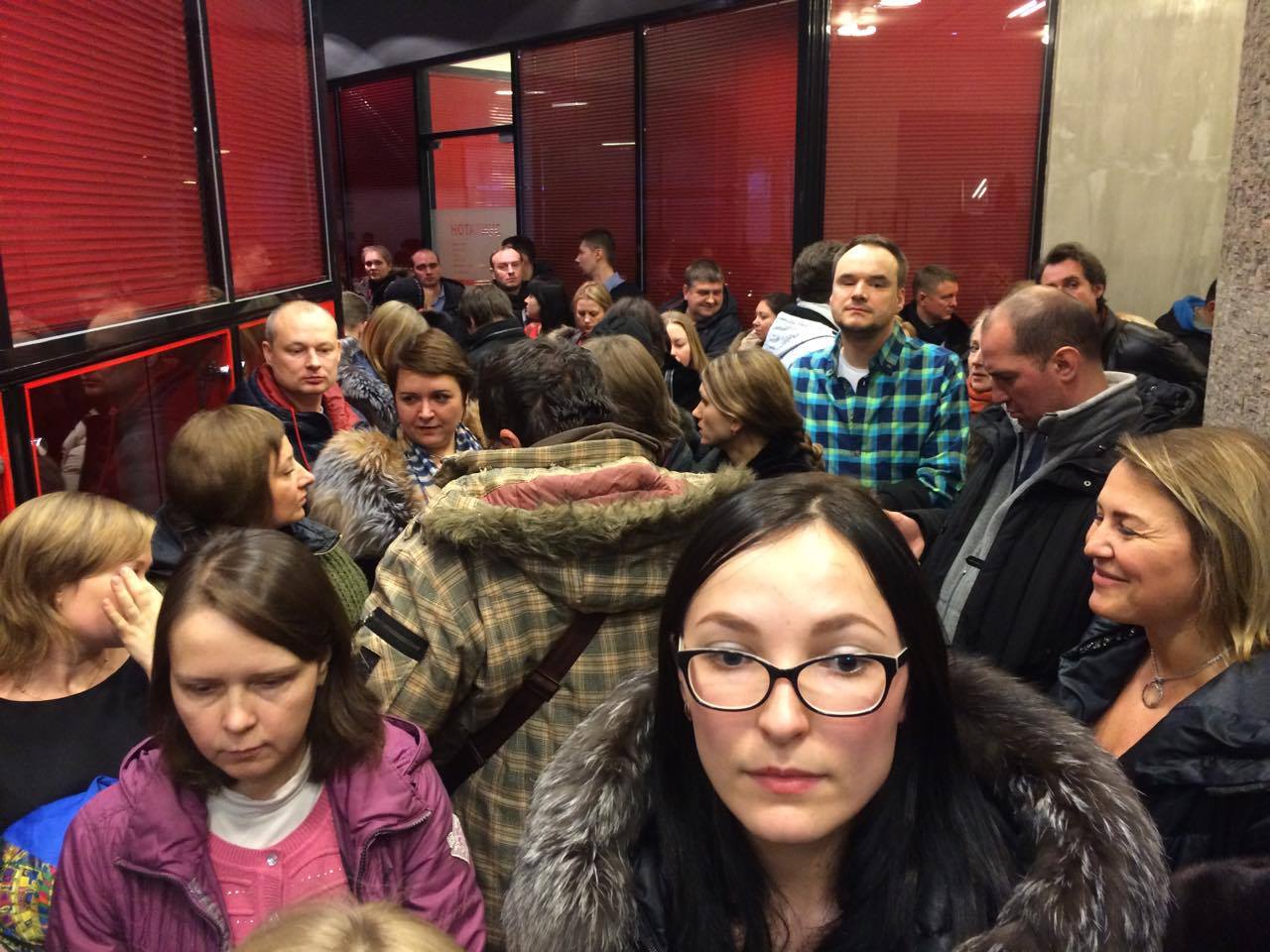 У Росії позичальники банку «Дельтакредит» влаштували акцію протесту