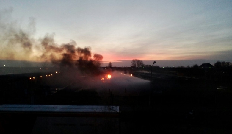 У російській військовій частині під Калінінградом сталася серія вибухів