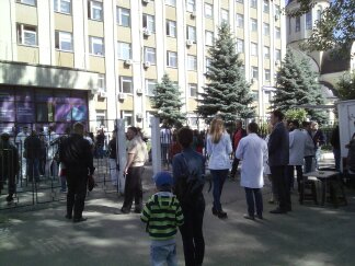 У Києві горіла лікарня