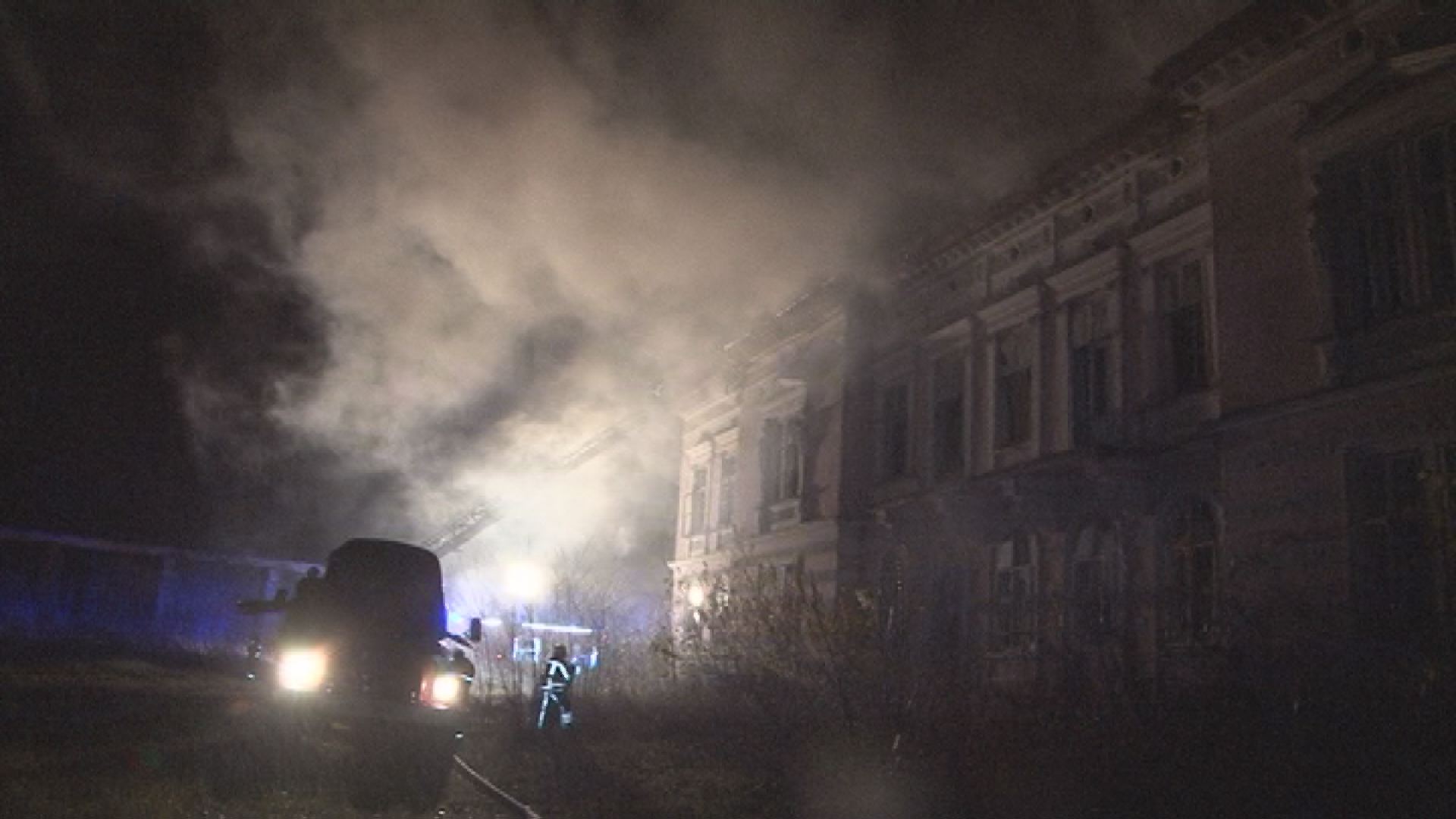 У Львівській області ледь не згоріла пам’ятка архітектури
