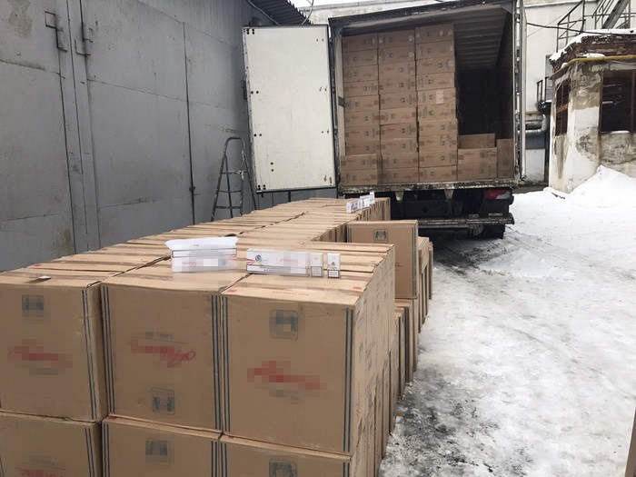 На Сумщині СБУ вилучила контрабандні цигарки на дев’ять мільйонів гривень