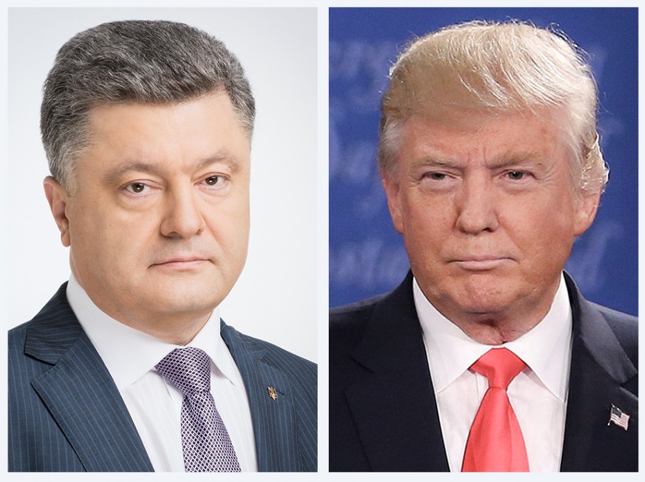 Петро Порошенко та Дональд Трамп провели телефонну розмову
