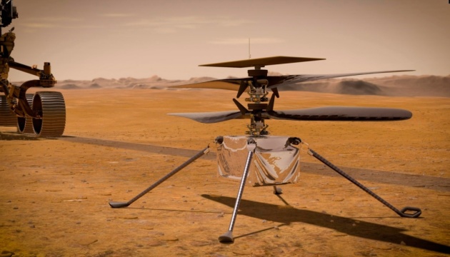Гелікоптер NASA вийшов на зв’язок з Марса