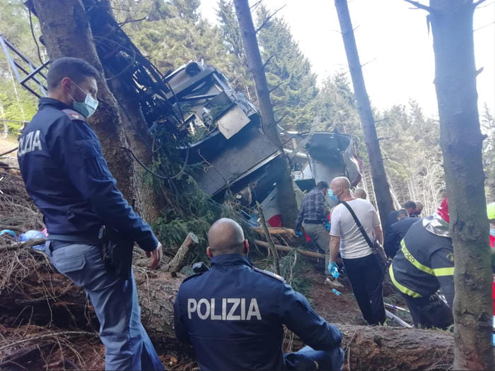 Аварія на канатній дорозі в Італії